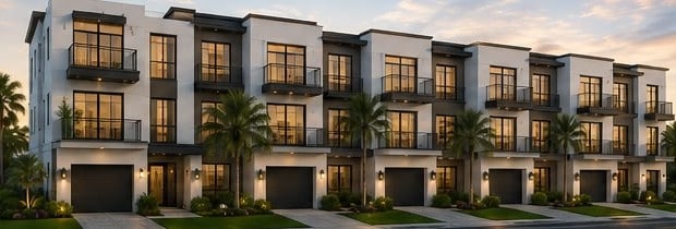 Sunrise Coast Residences exterior rendering, shown as the provisional Model A image