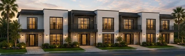 Sunrise Coast Residences exterior rendering, shown as the provisional Model B image
